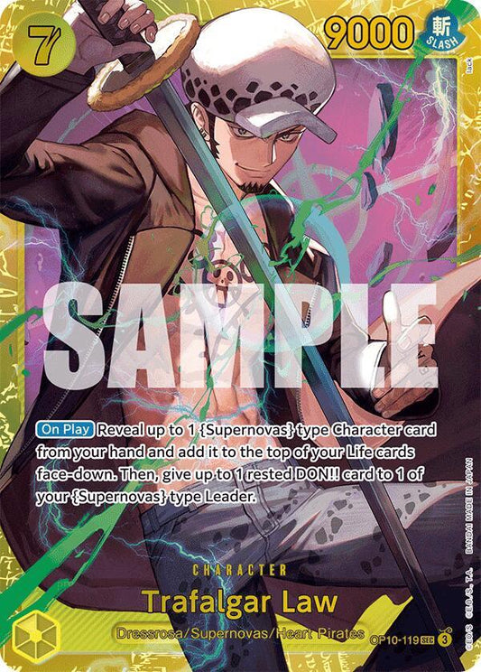 Trafalgar Law (119) SEC Royal Blood OP10-119 NM