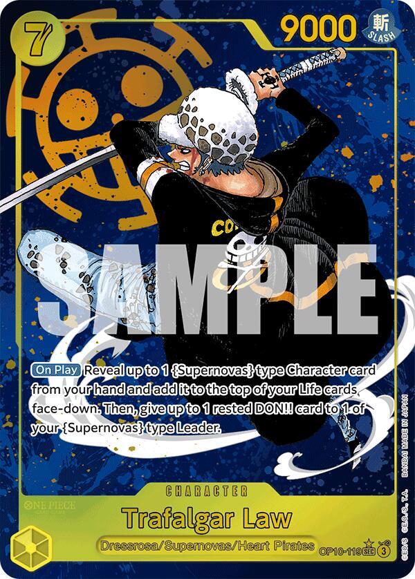 Trafalgar Law (119) (Parallel) SEC Royal Blood OP10-119 NM