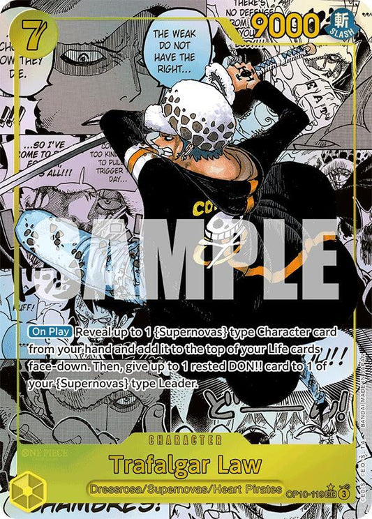 Trafalgar Law (119) (Manga) SEC Royal Blood OP10-119 NM