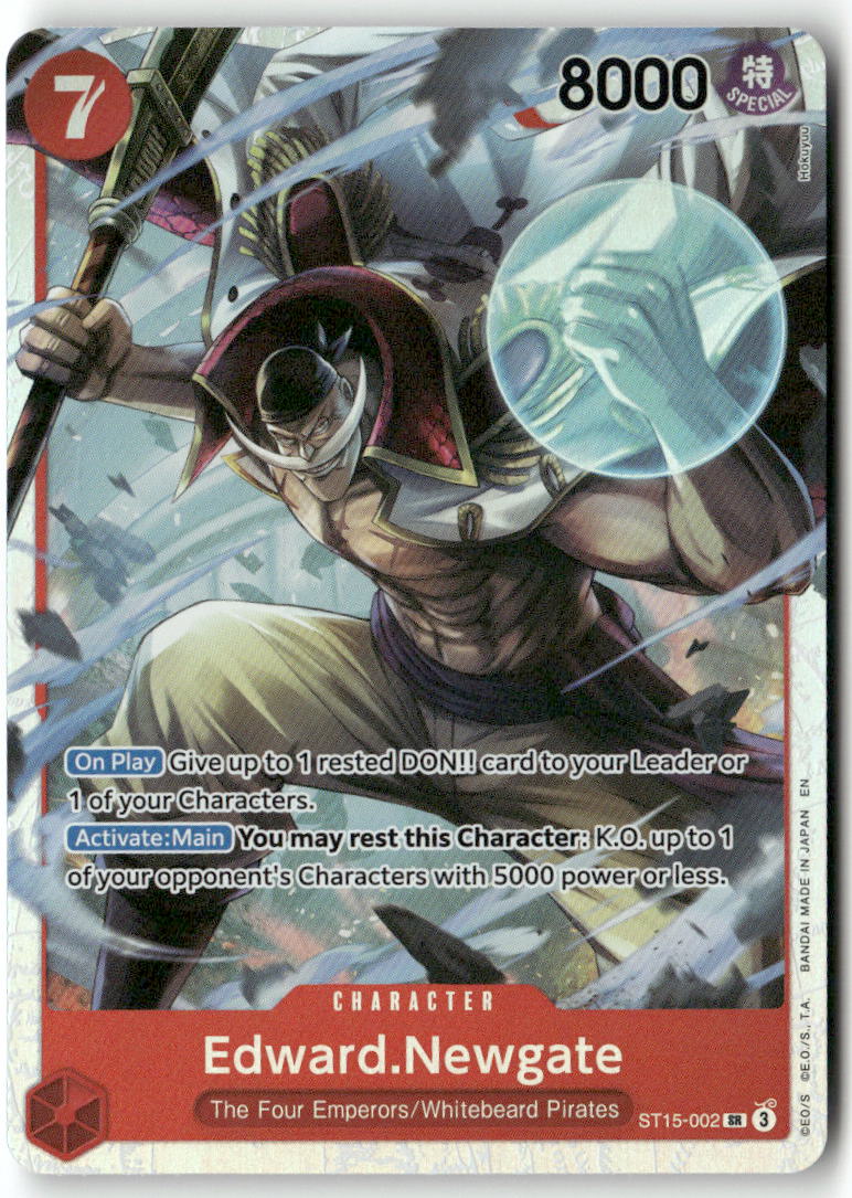 Edward.Newgate -  (Reprint) SR Premium Booster -The Best- Vol. 2 ST15-002 NM