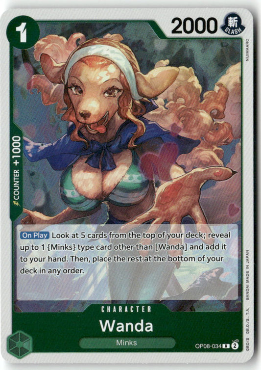 Wanda R Two Legends OP08-034 NM