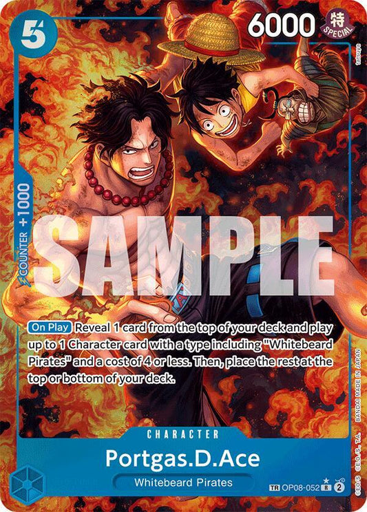 Portgas.D.Ace (TR) TR Royal Blood OP08-052 NM
