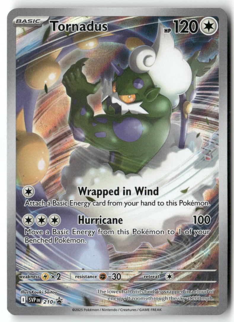 Tornadus -  (Pokemon Center Exclusive) Promo SV: Scarlet & Violet Promo Cards 210 NM