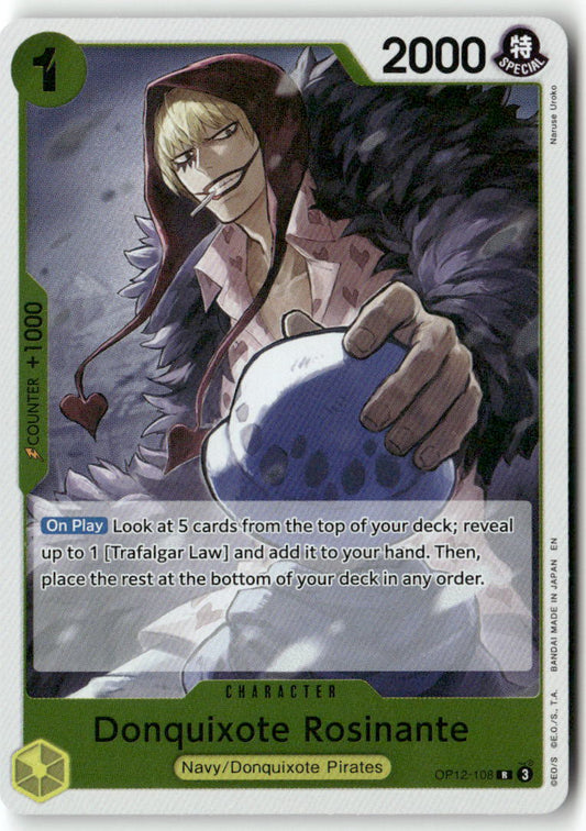 Donquixote Rosinante (108) R Legacy of the Master OP12-108 NM