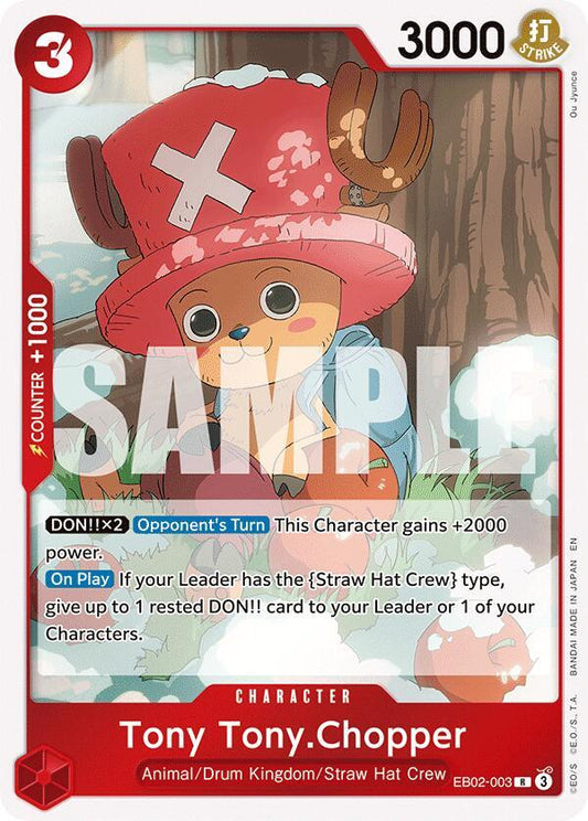 Tony Tony.Chopper R Extra Booster: Anime 25th Collection EB02-003 NM
