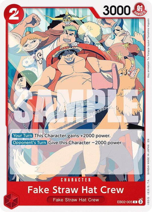 Fake Straw Hat Crew C Extra Booster: Anime 25th Collection EB02-005 NM