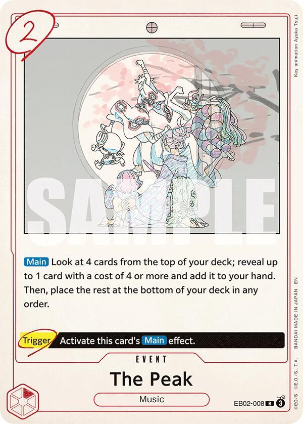 The Peak R Extra Booster: Anime 25th Collection EB02-008 NM