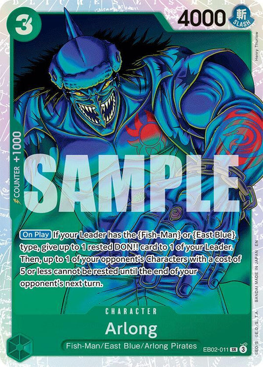 Arlong SR Extra Booster: Anime 25th Collection EB02-011 NM