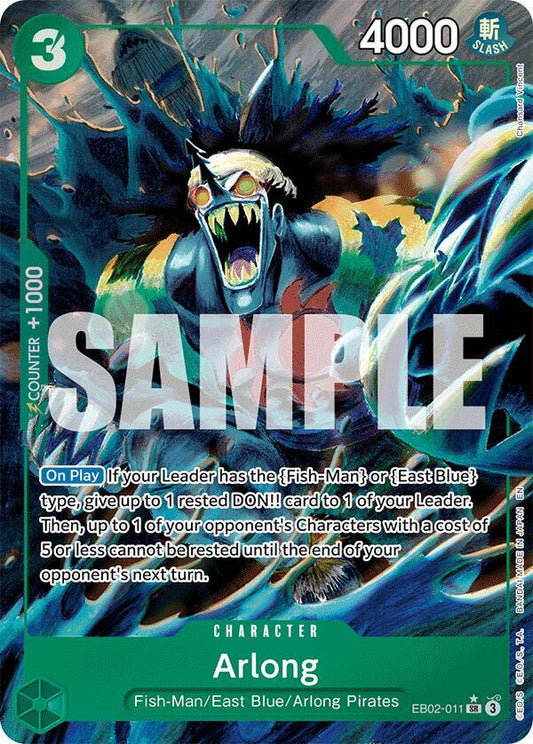 Arlong (Alternate Art) SR Extra Booster: Anime 25th Collection EB02-011 NM
