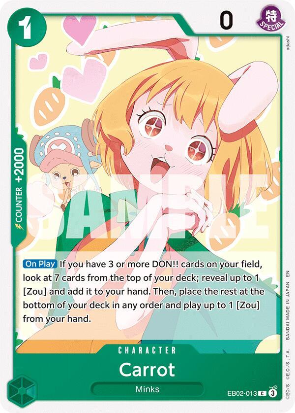 Carrot C Extra Booster: Anime 25th Collection EB02-013 NM