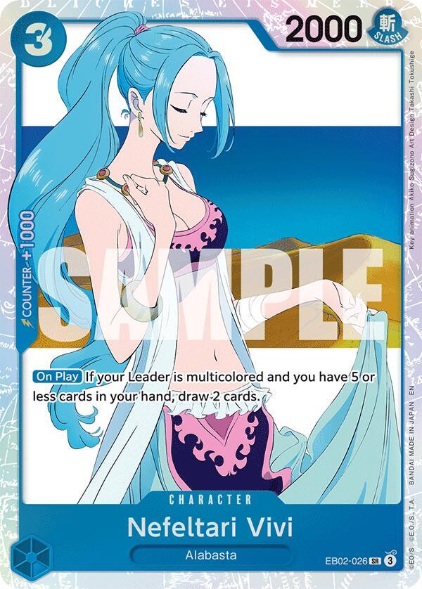 Nefeltari Vivi SR Extra Booster: Anime 25th Collection EB02-026 NM