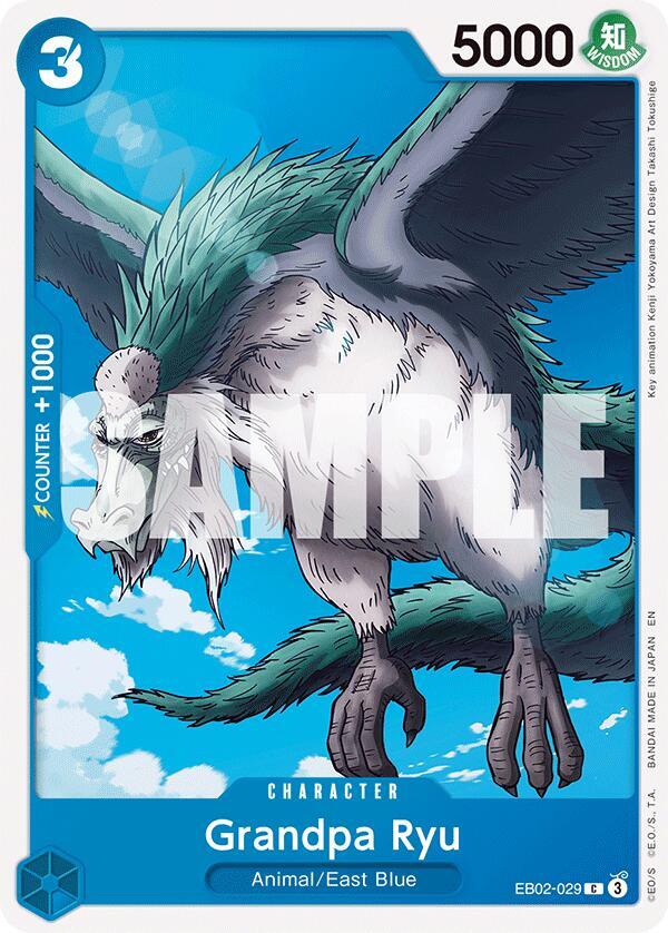 Grandpa Ryu C Extra Booster: Anime 25th Collection EB02-029 NM