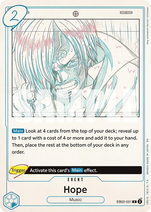 Hope R Extra Booster: Anime 25th Collection EB02-031 NM