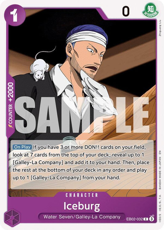 Iceburg C Extra Booster: Anime 25th Collection EB02-032 NM