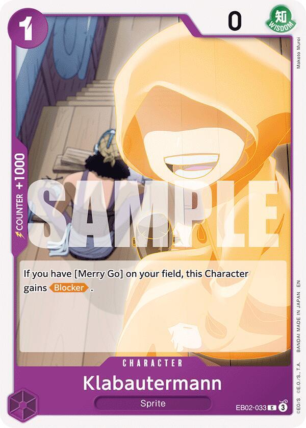 Klabautermann C Extra Booster: Anime 25th Collection EB02-033 NM