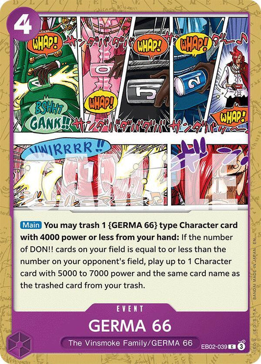 GERMA 66 C Extra Booster: Anime 25th Collection EB02-039 NM