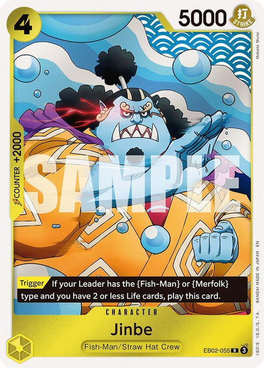 Jinbe R Extra Booster: Anime 25th Collection EB02-055 NM
