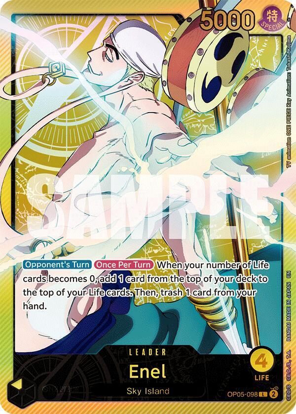 Enel (SP) L Extra Booster: Anime 25th Collection OP05-098 NM