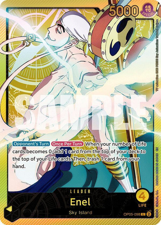 Enel (SP) L Extra Booster: Anime 25th Collection OP05-098 NM