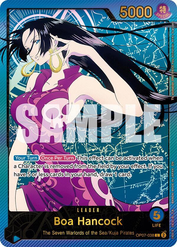 Boa Hancock (SP) L Extra Booster: Anime 25th Collection OP07-038 NM