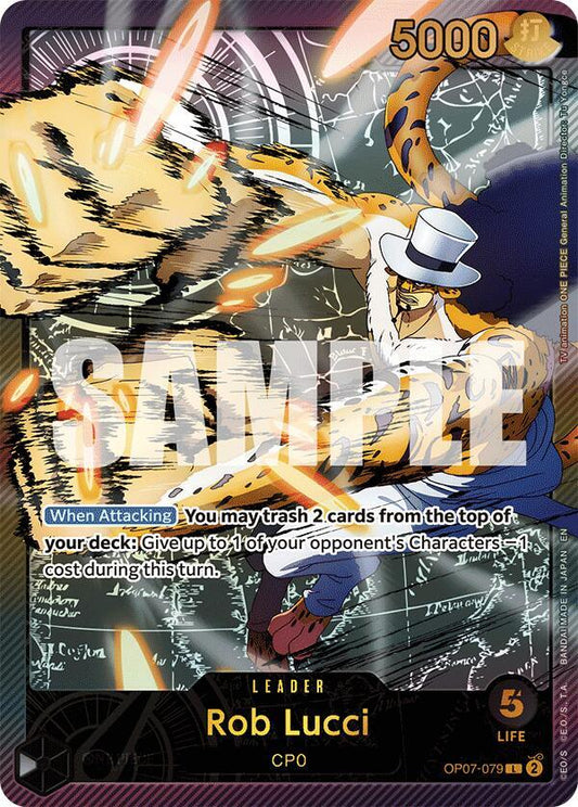 Rob Lucci (SP) L Extra Booster: Anime 25th Collection OP07-079 NM
