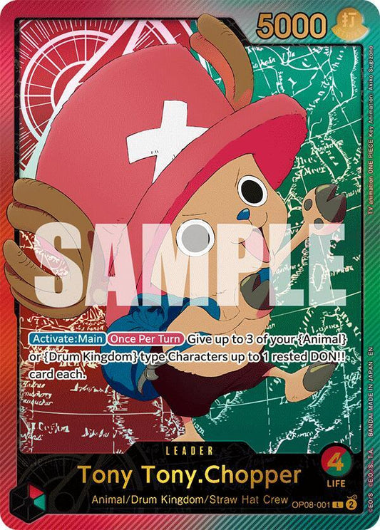 Tony Tony.Chopper (SP) L Extra Booster: Anime 25th Collection OP08-001 NM