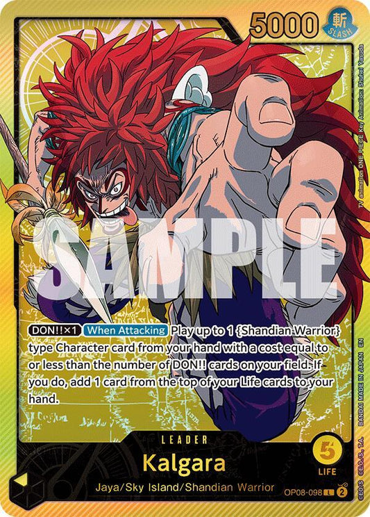 Kalgara (SP) L Extra Booster: Anime 25th Collection OP08-098 NM