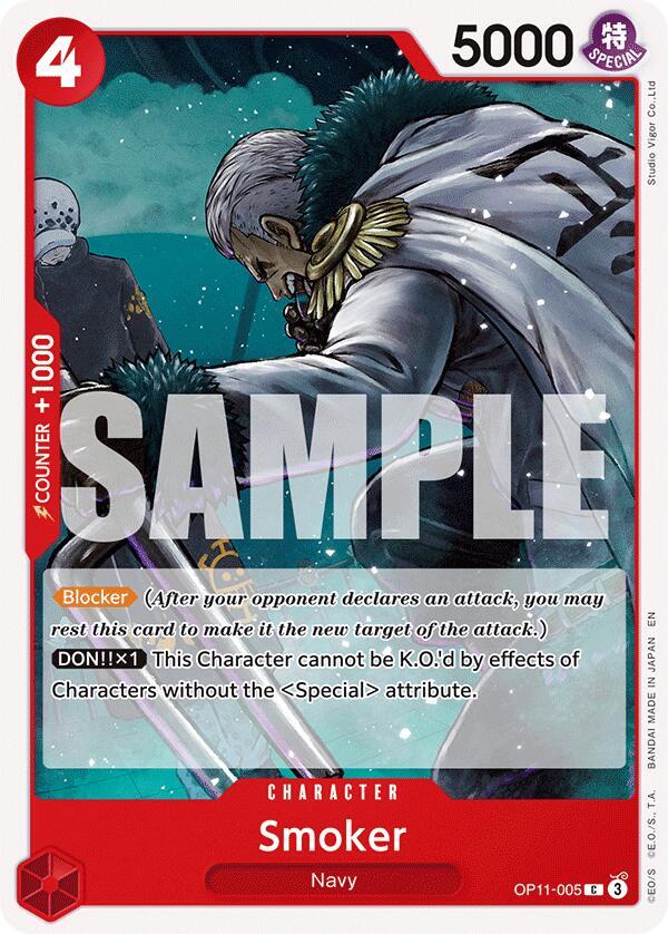 Smoker C A Fist of Divine Speed OP11-005 NM