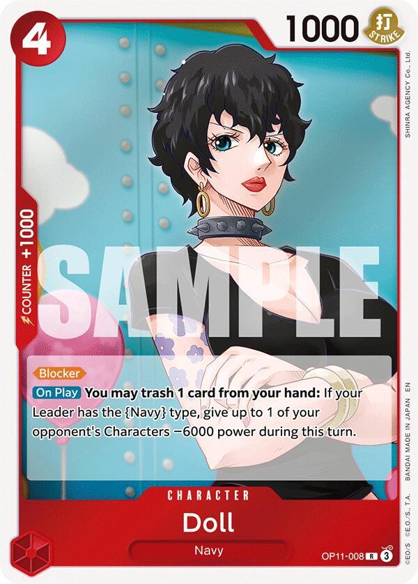 Doll R A Fist of Divine Speed OP11-008 NM