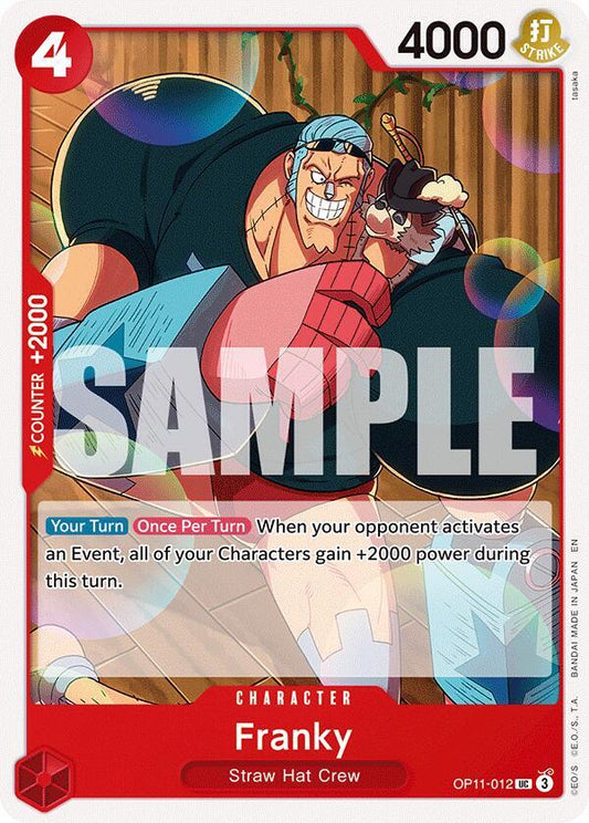 Franky UC A Fist of Divine Speed OP11-012 NM