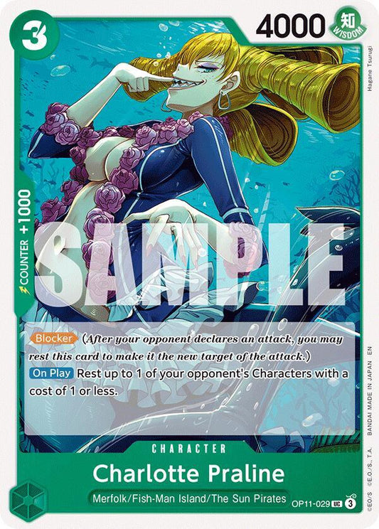 Charlotte Praline UC A Fist of Divine Speed OP11-029 NM