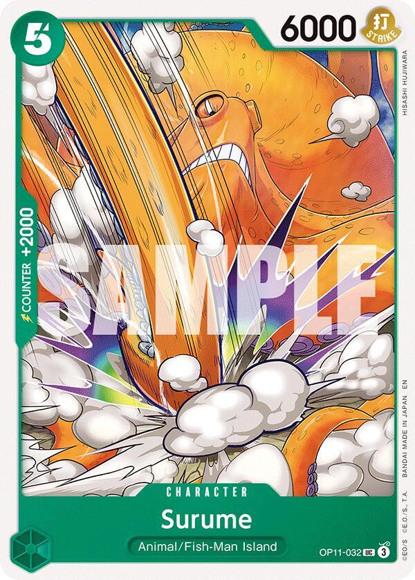 Surume UC A Fist of Divine Speed OP11-032 NM