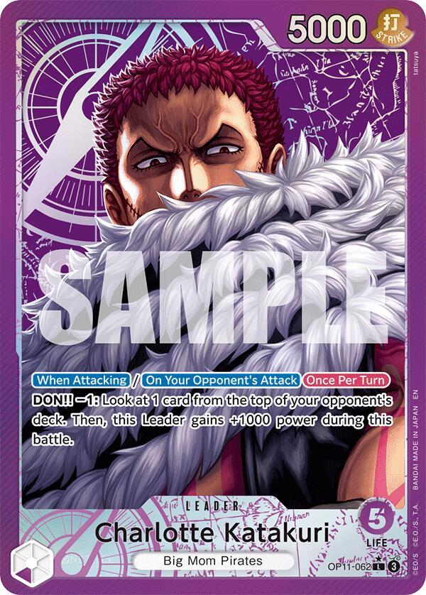 Charlotte Katakuri (062) (Alternate Art) L A Fist of Divine Speed OP11-062 NM