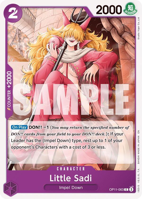 Little Sadi C A Fist of Divine Speed OP11-063 NM