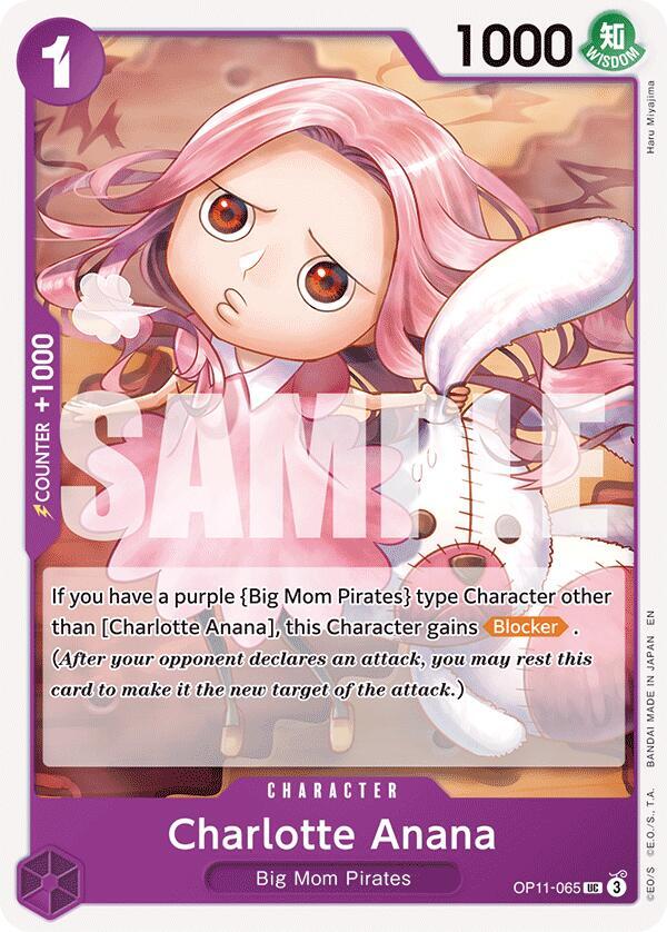Charlotte Anana UC A Fist of Divine Speed OP11-065 NM