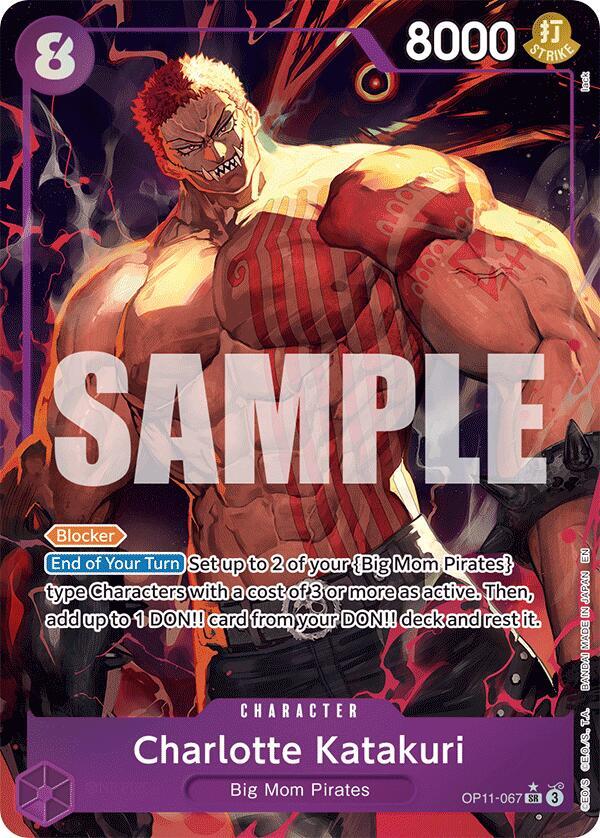 Charlotte Katakuri (067) (Alternate Art) SR A Fist of Divine Speed OP11-067 NM