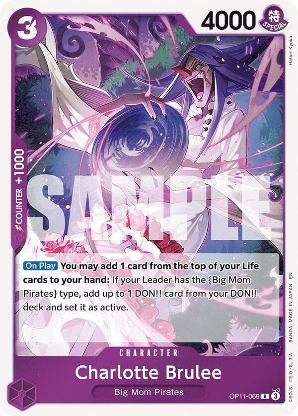 Charlotte Brulee R A Fist of Divine Speed OP11-069 NM