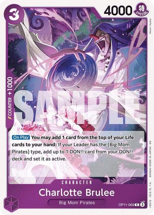 Charlotte Brulee R A Fist of Divine Speed OP11-069 NM