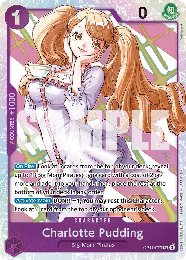 Charlotte Pudding SR A Fist of Divine Speed OP11-070 NM