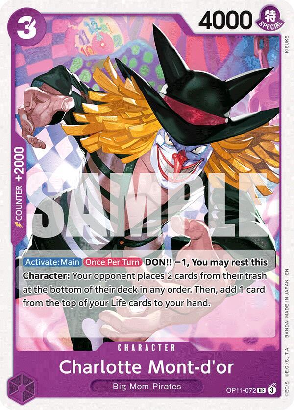 Charlotte Mont-d'or UC A Fist of Divine Speed OP11-072 NM