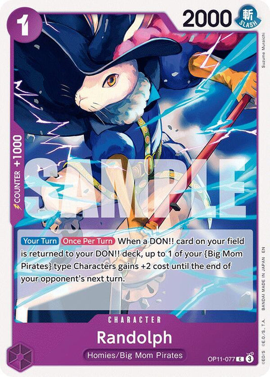Randolph C A Fist of Divine Speed OP11-077 NM