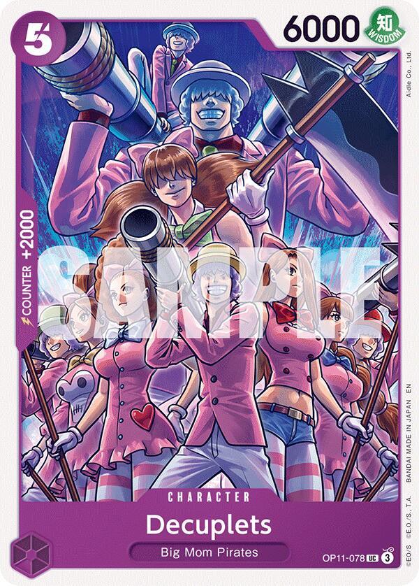 Decuplets UC A Fist of Divine Speed OP11-078 NM