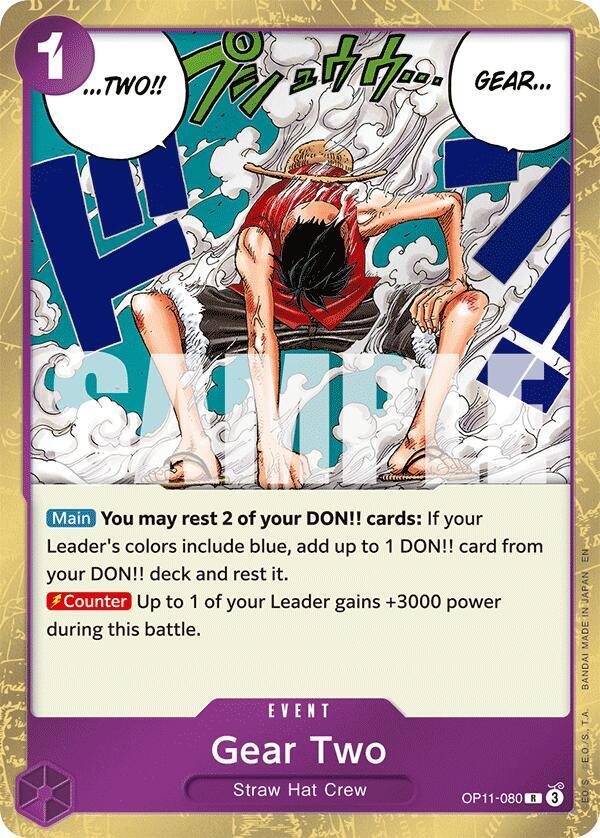 Gear Two R A Fist of Divine Speed OP11-080 NM
