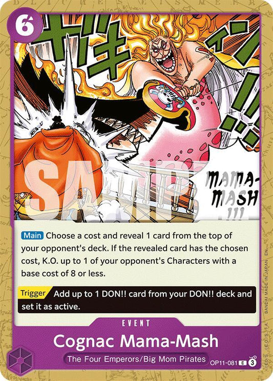 Cognac Mama-Mash C A Fist of Divine Speed OP11-081 NM