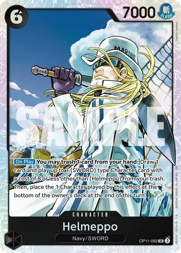 Helmeppo SR A Fist of Divine Speed OP11-092 NM