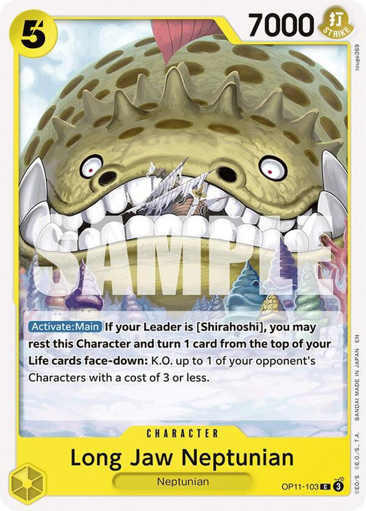 Long-Jaw Neptunian C A Fist of Divine Speed OP11-103 NM