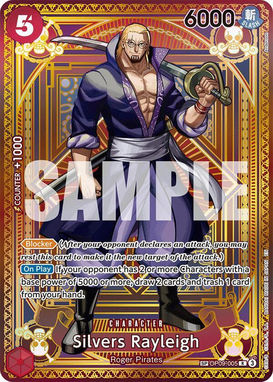 Silvers Rayleigh (SP) R A Fist of Divine Speed OP09-005 NM
