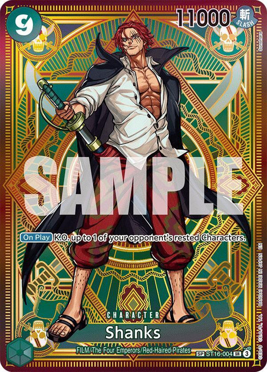 Shanks (SP) SR A Fist of Divine Speed ST16-004 NM