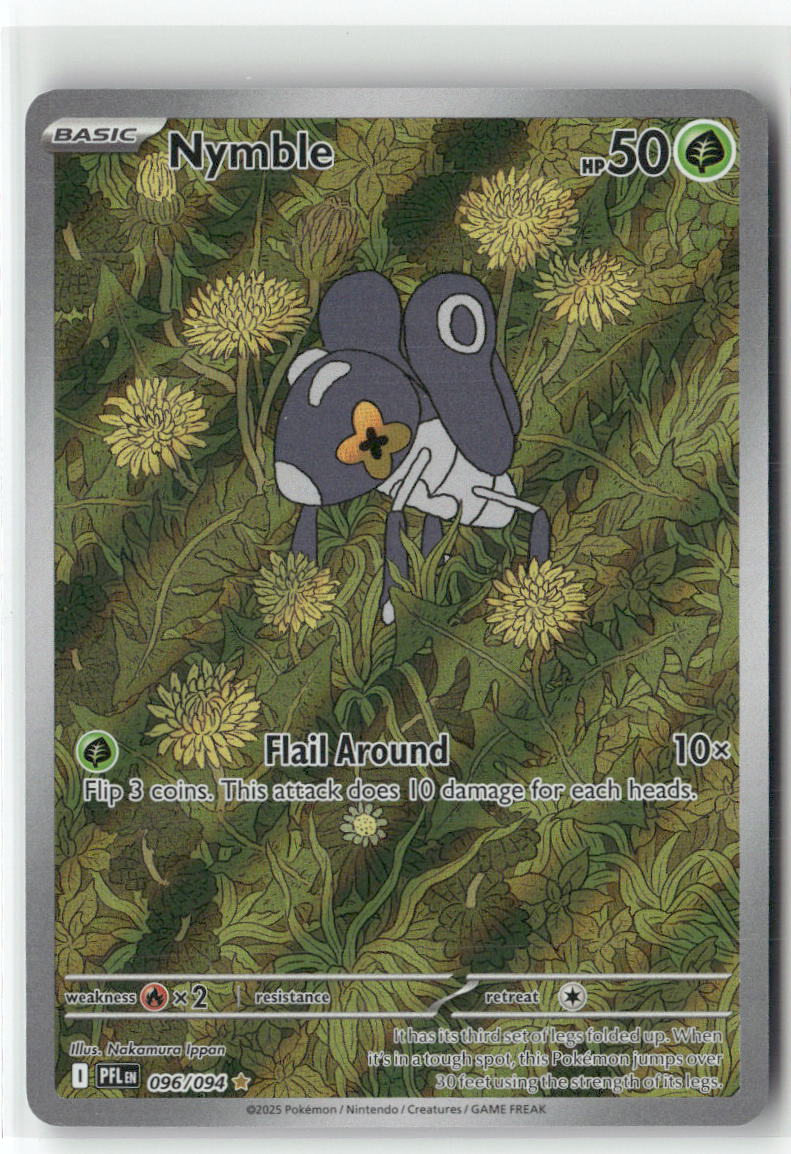 Nymble Illustration Rare ME02: Phantasmal Flames 096/094 NM