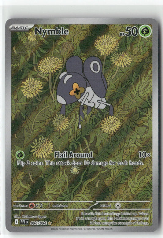 Nymble Illustration Rare ME02: Phantasmal Flames 096/094 NM